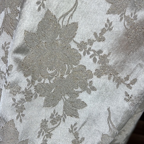 NWOT* Scott McClintock Ivory and Gold Formal Gown Wedding Gala Debut NEW Size 10 - Picture 2 of 10